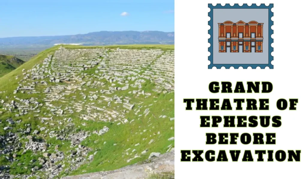 Grand Theatre Of Ephesus Before Excavation