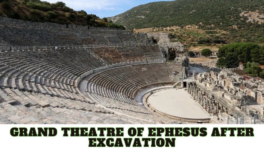 Grand Theatre Of Ephesus Before Excavation