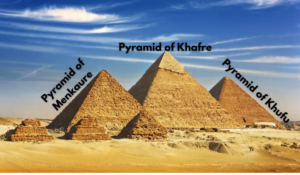 Do any Egyptian pyramids have 3 sides