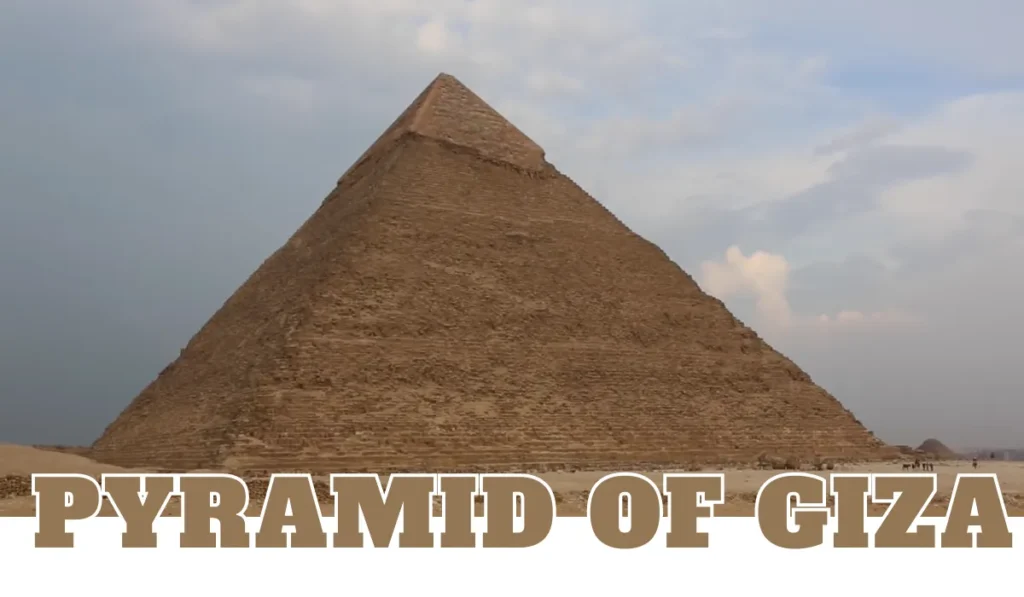 Time taken to build Great Pyramid of Giza 
