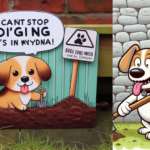 How to stop dogs from digging
